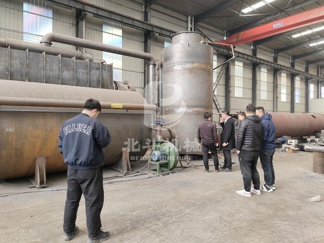 河北客戶應邀參觀我司鋰電池回收設備