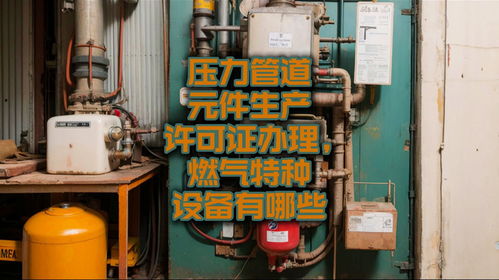 壓力管道元件與燃氣特種設備生產(chǎn)許可指南